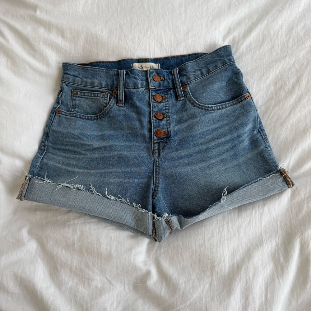 Madewell High Rise Denim Shorts